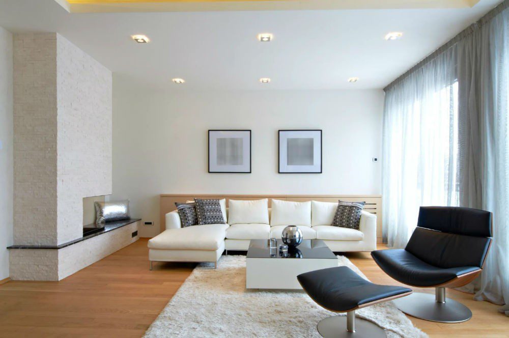 white color sofa set